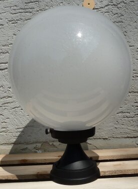 Sockelleuchte Napoli Nr. 21420 | klassische Glaskugel mit Sockel von Surya